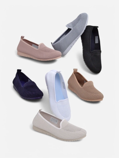 Royalfashion Дамски текстилни мокасини Caerit