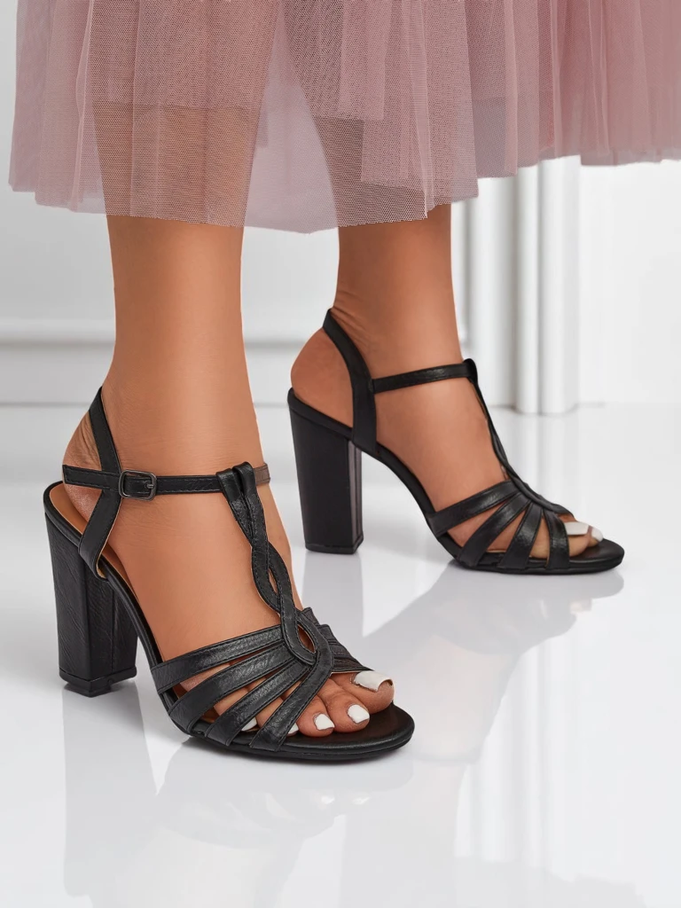 Royalfashion Дамски сандали с висок ток Daffi Elegance