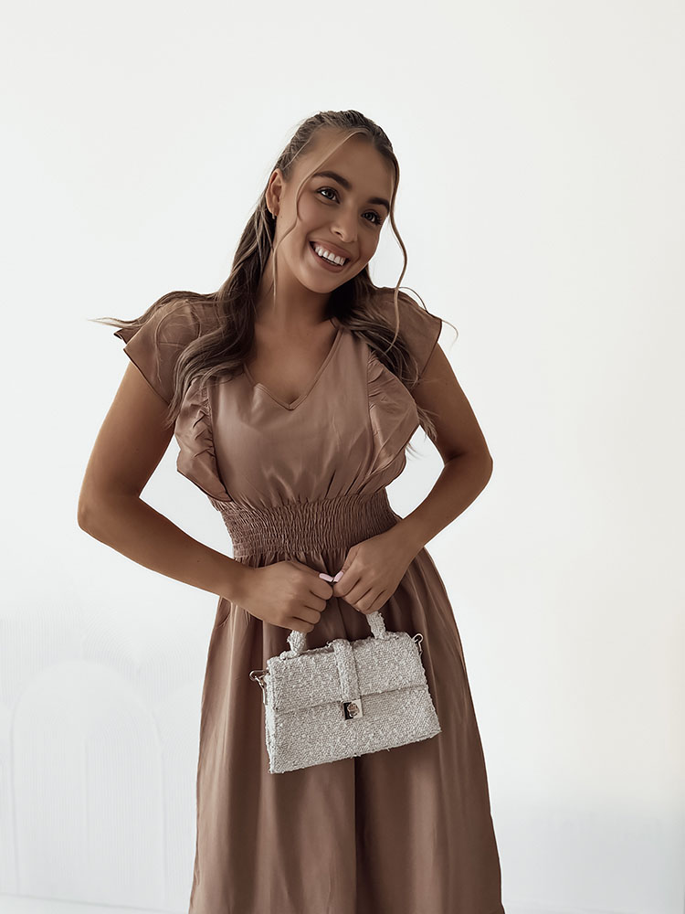 Royalfashion Дамска миди рокля