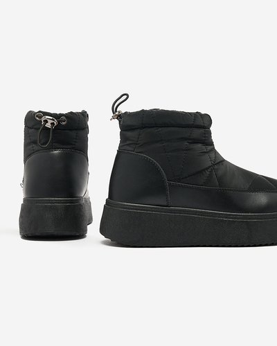 Royalfashion Дамски ботуши за сняг в черен цвят Fopinia