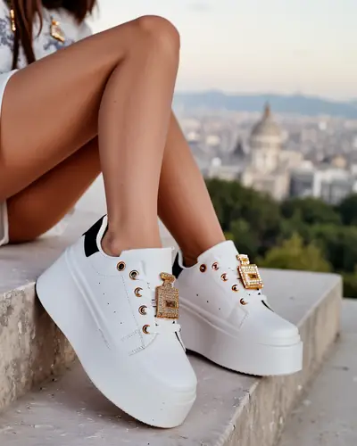 Royalfashion Дамски спортни маратонки на платформа Oviger