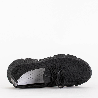 Czarne damskie sportowe buty Noliko - Obuwie