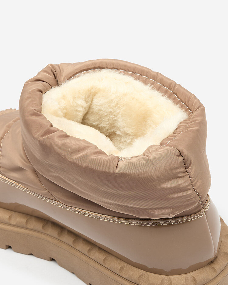 Royalfashion Дамски ботуши за сняг в кафяв цвят Ireda