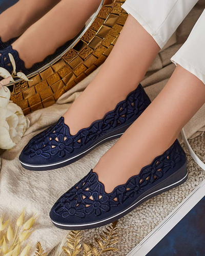 Royalfashion Дамски полуобувки на нисък ток Dellio