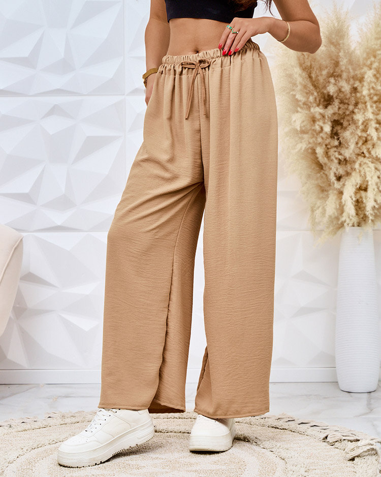 Royalfashion Дамски широки панталони