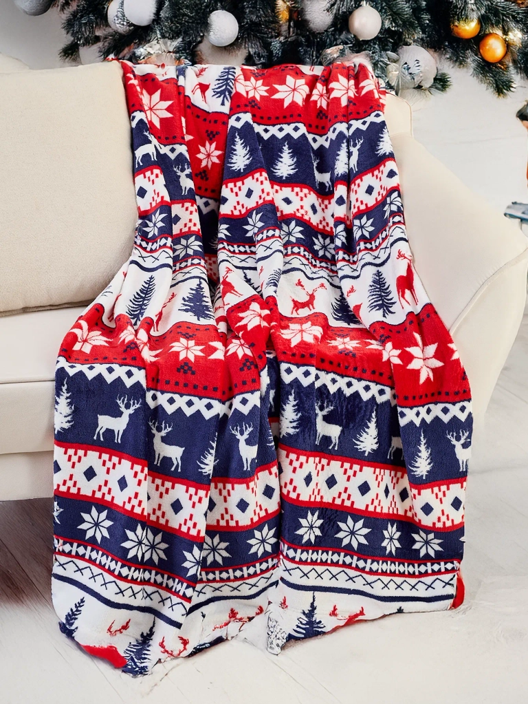 Royalfashion Коледен шал 160х200