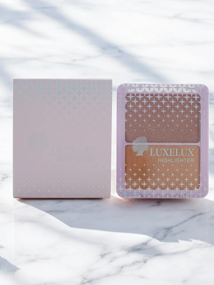 Luxelux Пресован камък хайлайтър 02 7g