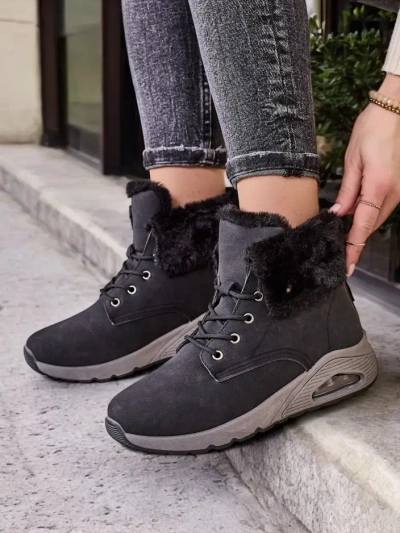 Royalfashion Дамски маратонки с изолация Mjon