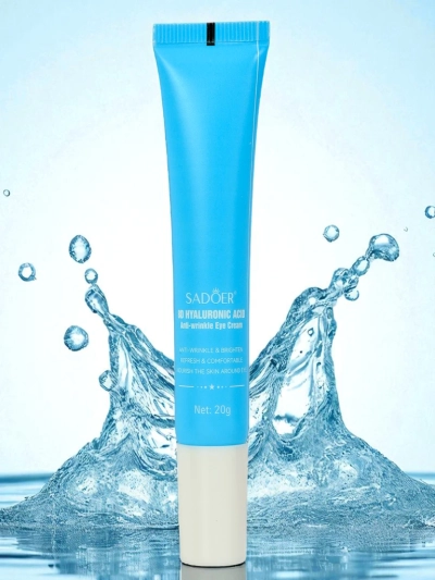 SADOER крем за очи с хиалуронова киселина - стяга, интензивно хидратира, намалява тъмните кръгове