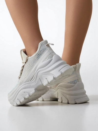 Royalfashion Дамски спортни кецове с камъчета Blysco