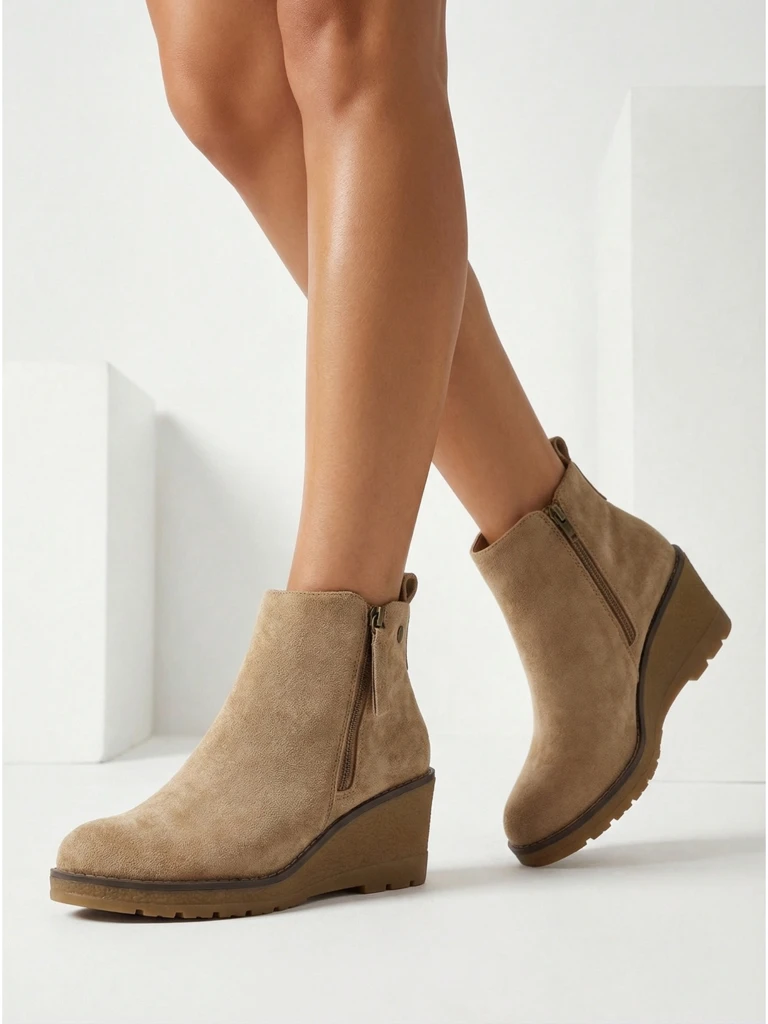 Дамски боти на платформа Zarrico