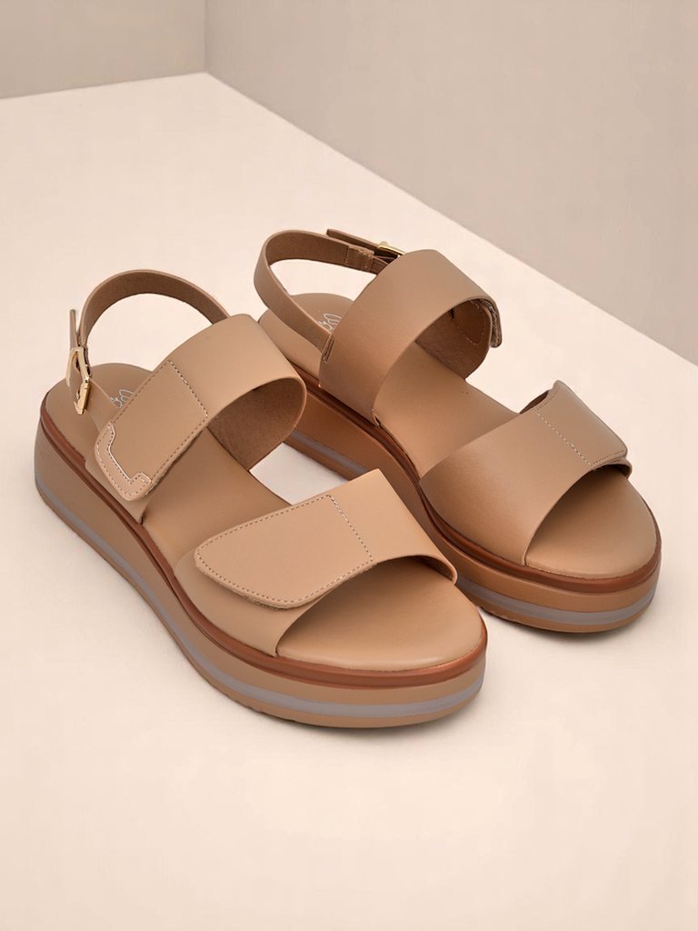 Royalfashion Дамски сандали с по-дебела подметка Tulipp