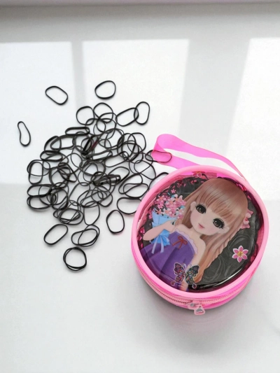 Royalfashion Многоцветни силиконови ластичета за коса в декоративна опаковка