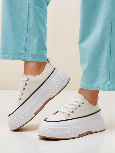 Royalfashion Женски платформи кецове Beemes