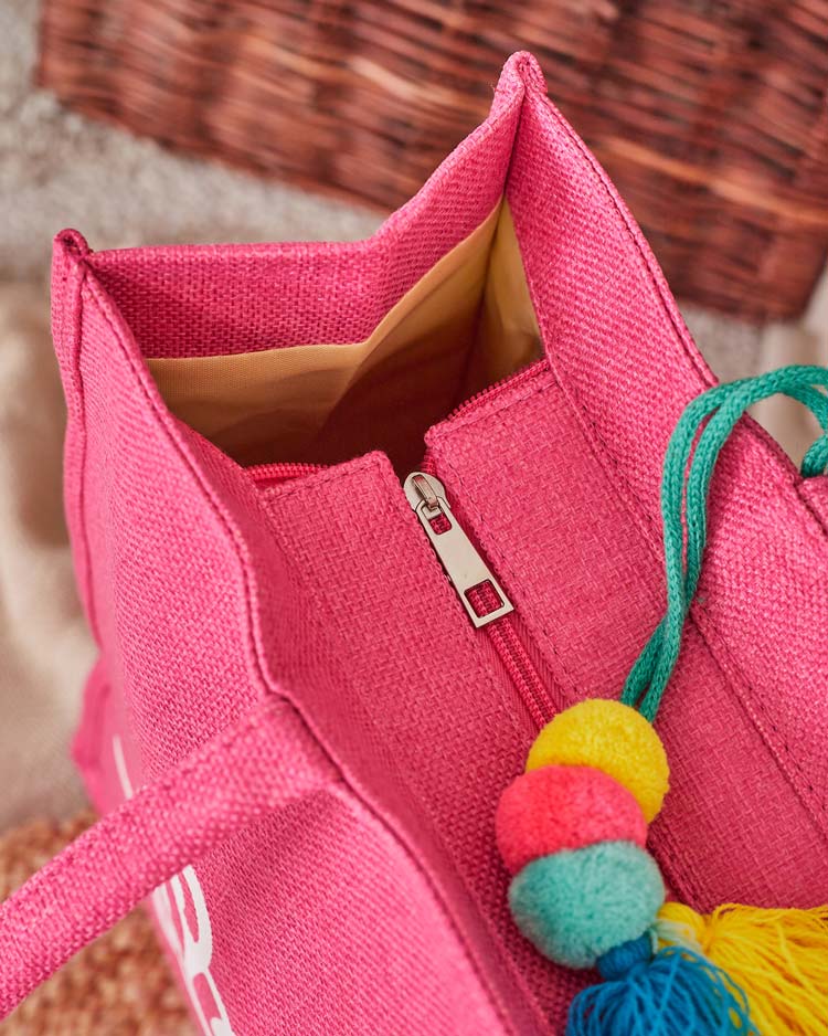 Royalfashion Дамска чанта за рамо от плат