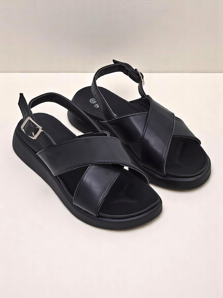 Royalfashion Дамски сандали на дебела подметка Riva Star