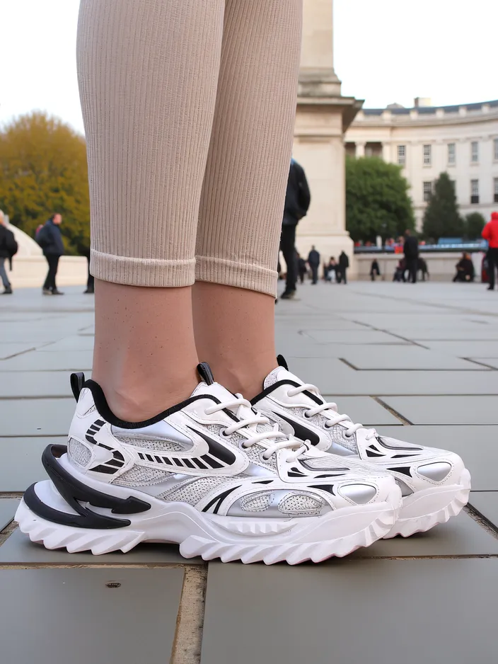 Royalfashion дамски патентовани маратонки Leysi