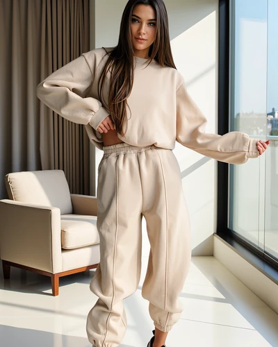 Royalfashion Женски комплект от памучен спортен екип