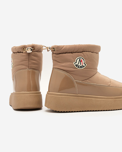 Royalfashion Дамски ботуши за сняг в кафяв цвят Ademra