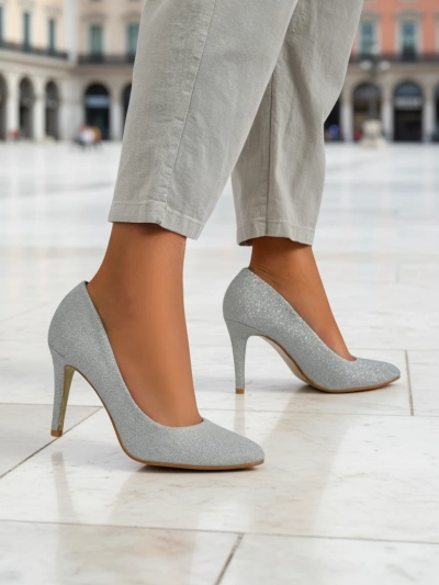 Royalfashion Лъскави дамски токчета Enen