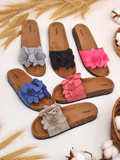 Женски сандали Royalfashion с цветя Foules