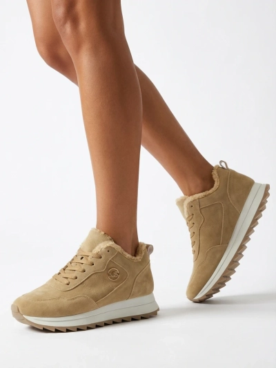 Royalfashion Светлокафяви дамски изолирани спортни обувки Lahho