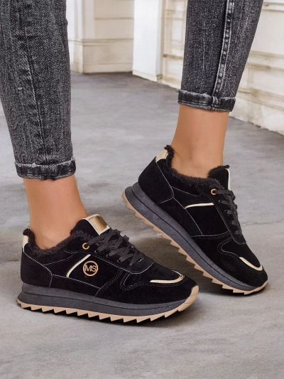 Royalfashion Изолирани маратонки за жени с козина Борис