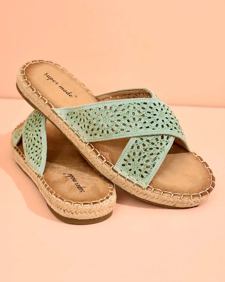 Royalfashion Дамски джапанки Tivona с плоска подметка