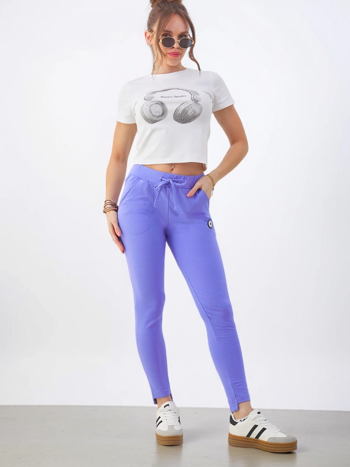 Royalfashion Женски памучни спортни панталони