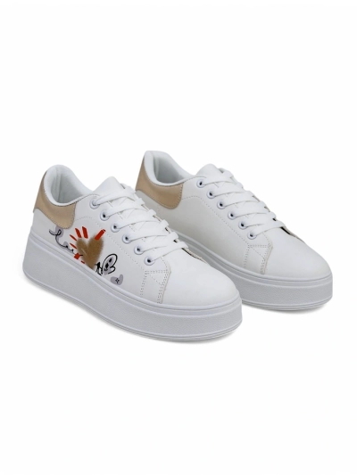 Обувки с платформа за жени Royalfashion с принт Alcape