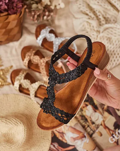 Royalfashion Дамски сандали с фина горна част Millis