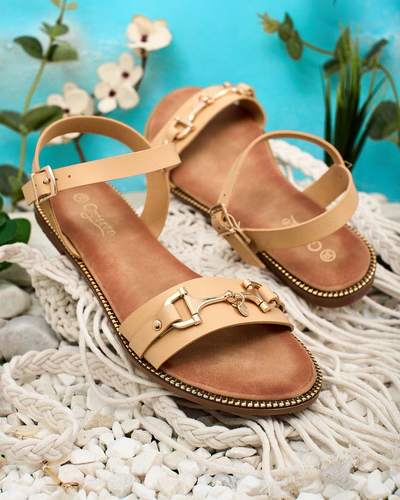 Royalfashion Декорирани дамски сандали Umbe