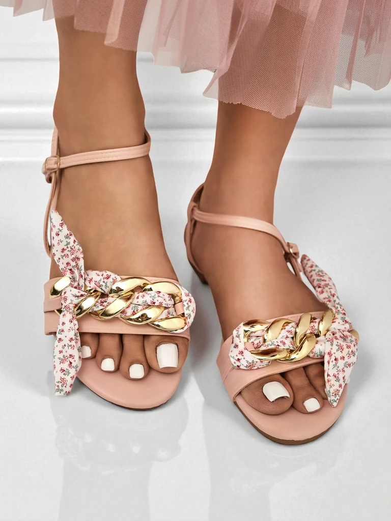 Royalfashion Дамски сандали на равна подметка BareLuxe