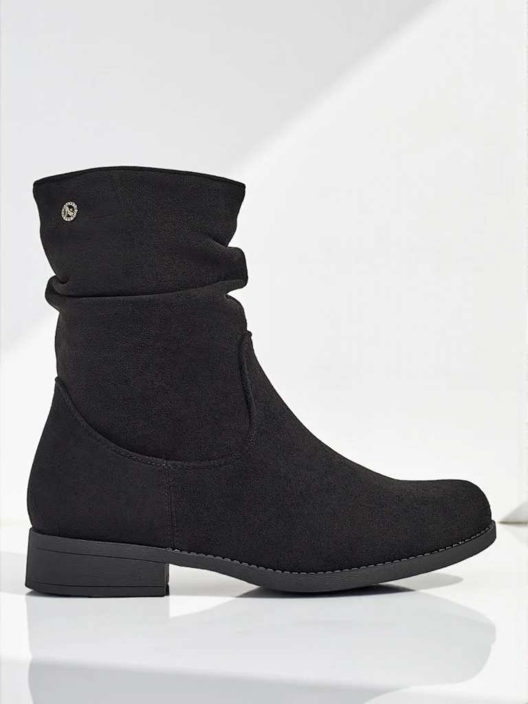 Високи дамски еко велурени боти Norvia