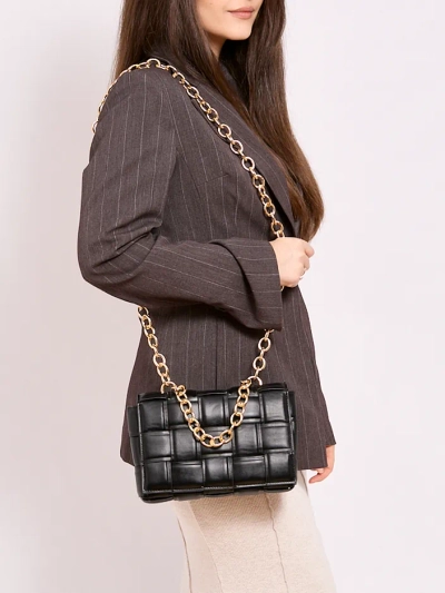 Royalfashion Малка плетена дамска чанта