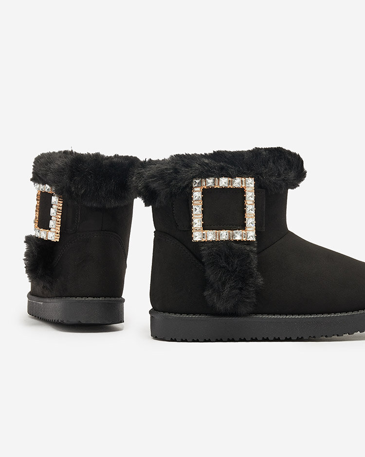 Royalfashion Дамски ботуши a'la snow boots with ornament Galaes