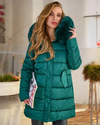 Royalfashion Дамско ватирано зимно яке