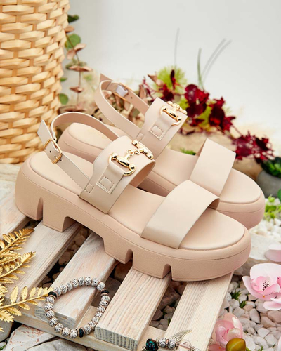 Royalfashion Дамски сандали на платформа от екокожа Avemil