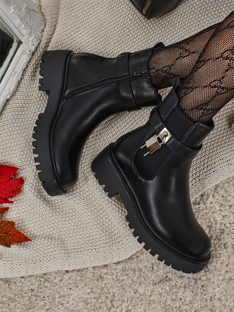 Дамски еко кожени боти Talve