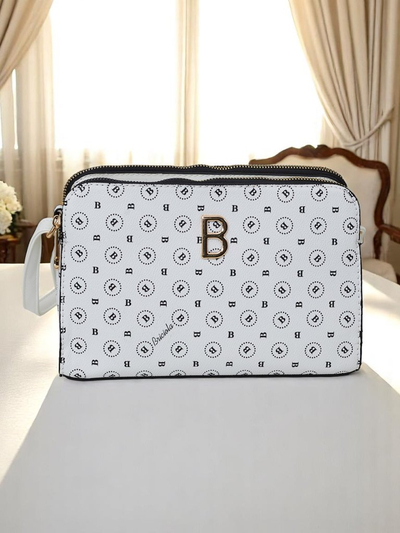 Royalfashion Малка дамска чанта от еко кожа с принт Viva Linea