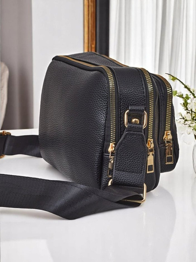 Royalfashion Малка дамска чанта от еко кожа Mila Twin