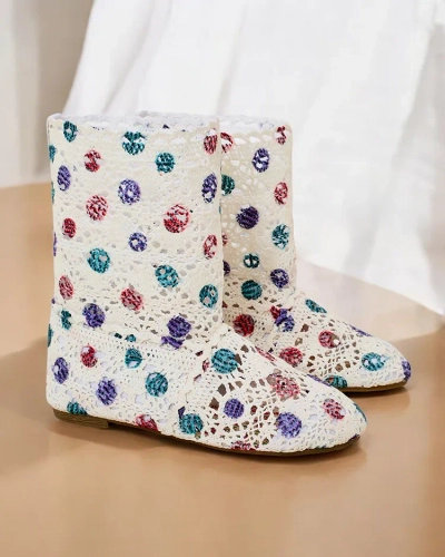 Royalfashion Детски ажурни ботуши Misuti