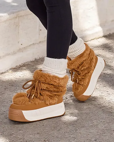 Дамски снежни ботуши Royalfashion Rozuri