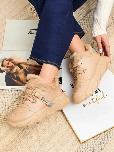 Royalfashion Дамски спортни маратонки с кожа Nonuas