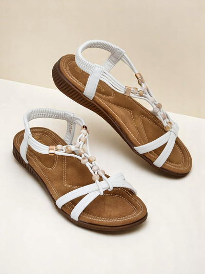 Royalfashion Imen Дамски сандали с декоративни елементи