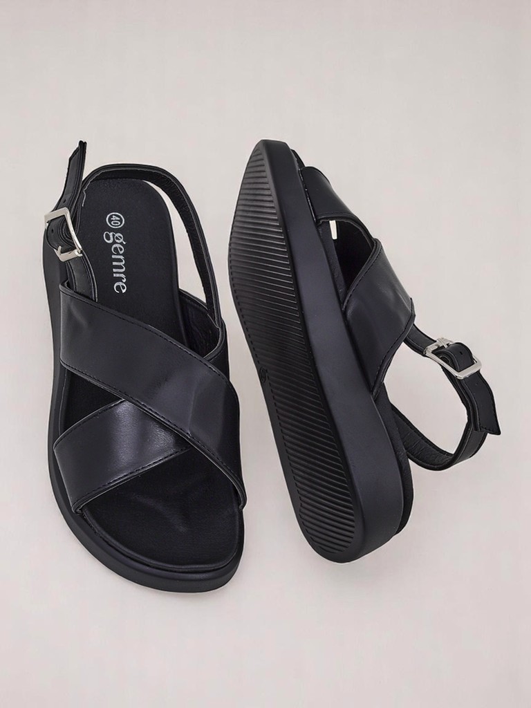 Royalfashion Дамски сандали на дебела подметка Riva Star