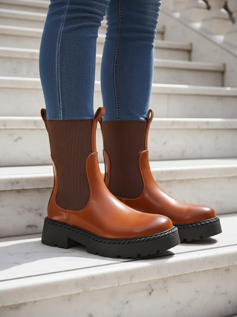 Royalfashion Женски ботуши до глезена Масолина