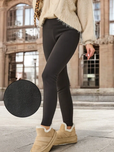 Кралска мода Жени термо памучни легинси