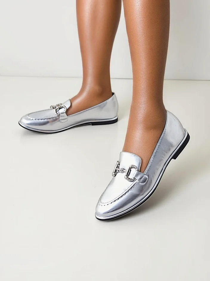 Royalfashion Жени мокасини Metalla