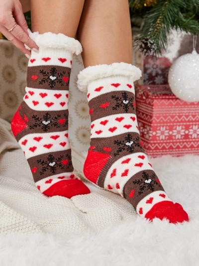 Роялфешън Изолирани дамски коледни чорапи